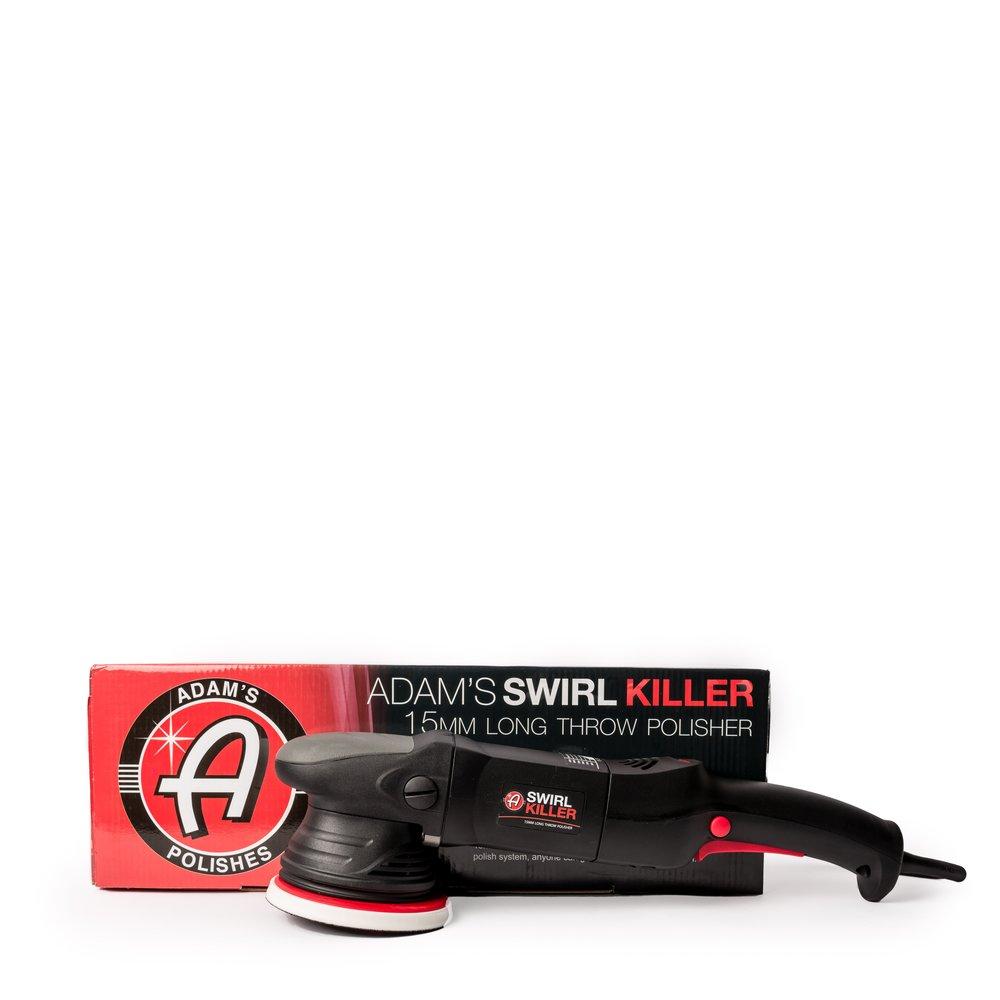 Adams Polishes Swirl Killer 12mm Car Buffer Polisher Kit, Orbital