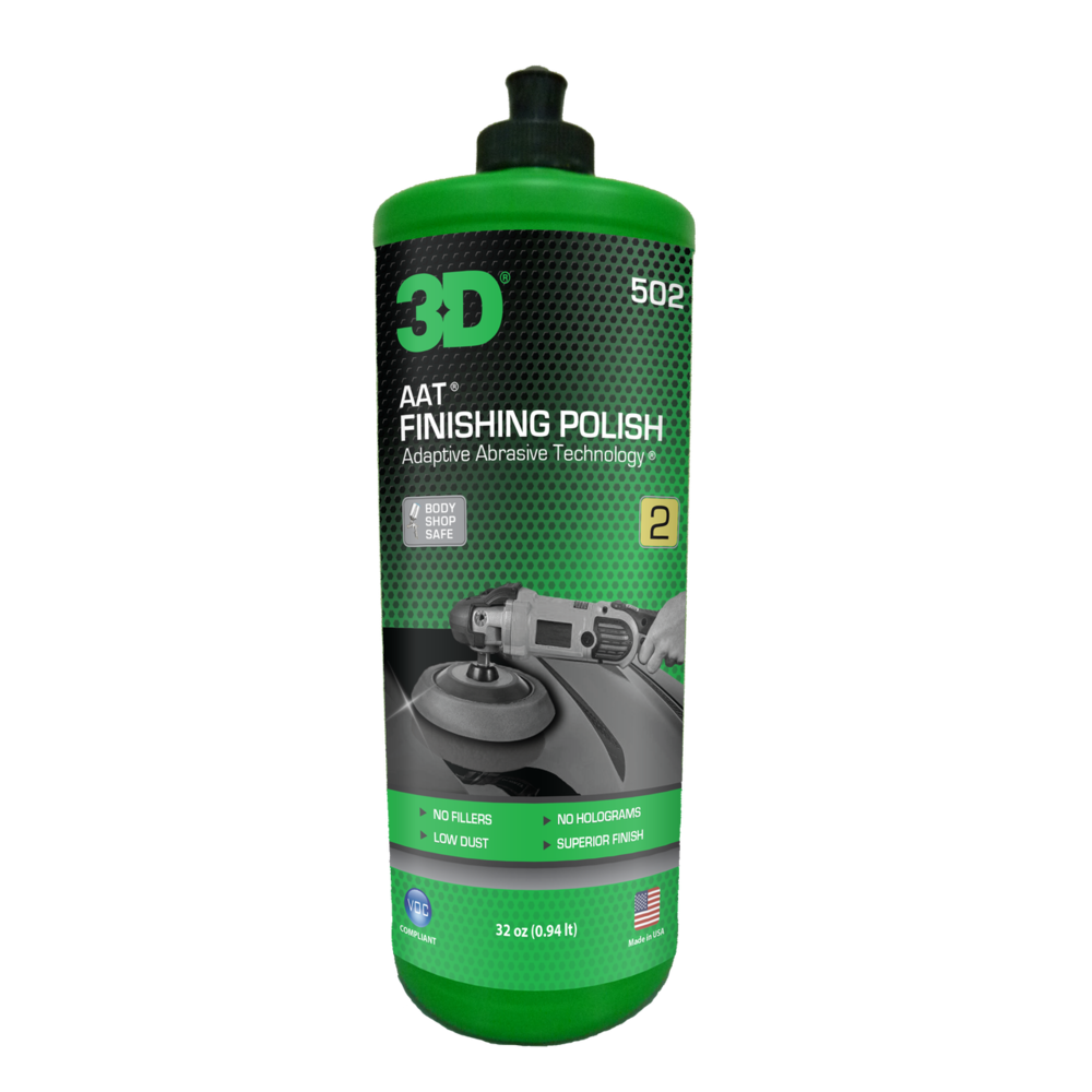 3D 502 AAT Finishing Polish, 32 oz.