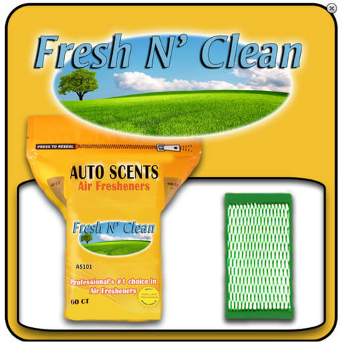 Auto Scents Air Freshener Pads 60/Bag