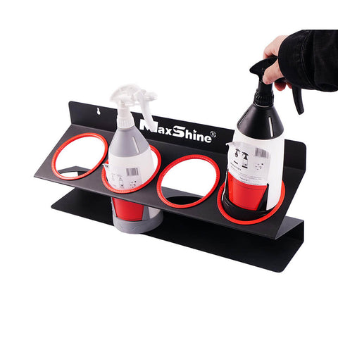 Maxshine H06 Brush and Trigger bottle holder 10 Holes car detailing Brush  stand