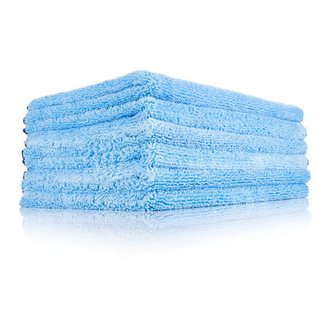 Microfiber Diamond Weave Glass & Window Towels | The Rag Company 16 x 24 / Blue / 5 Pack