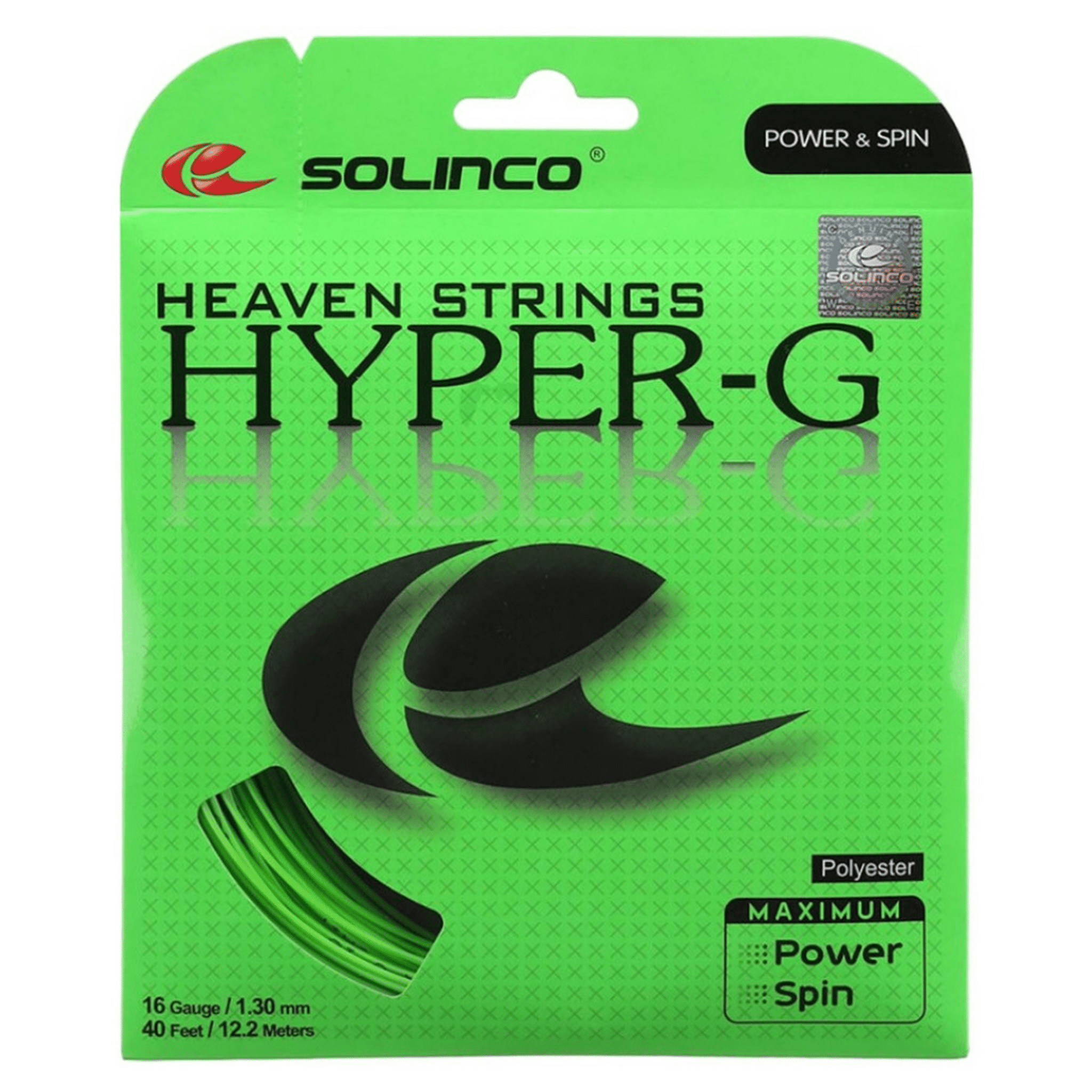 Solinco Hyper G Hyper-G 20 Gauge 1.05mm 656' 200m Tennis String Reel NEW