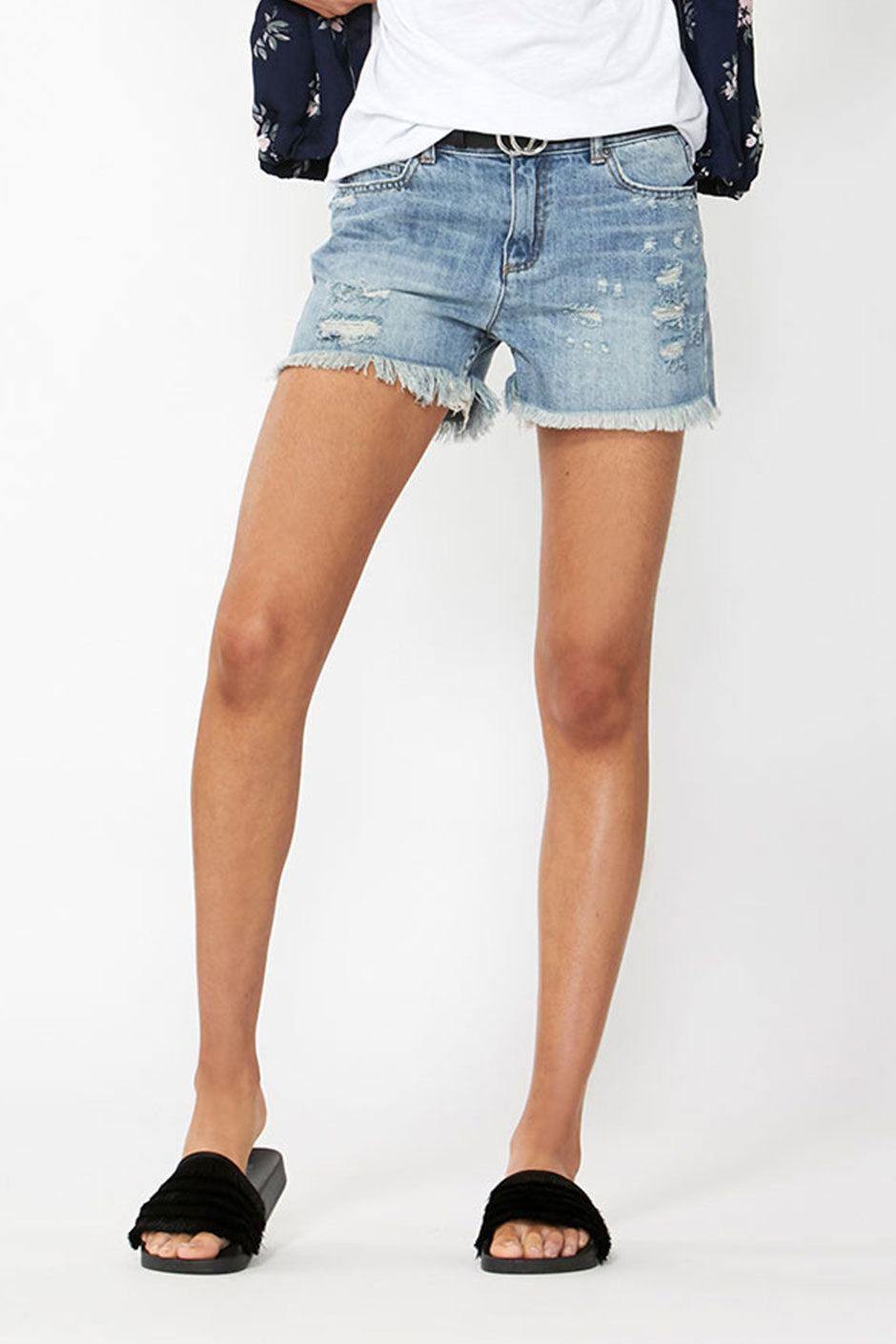 decjuba denim shorts