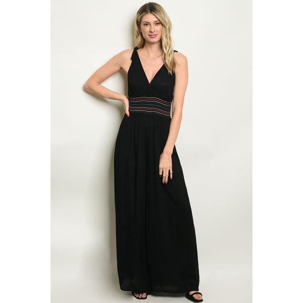 black wide leg jumpsuit outfit