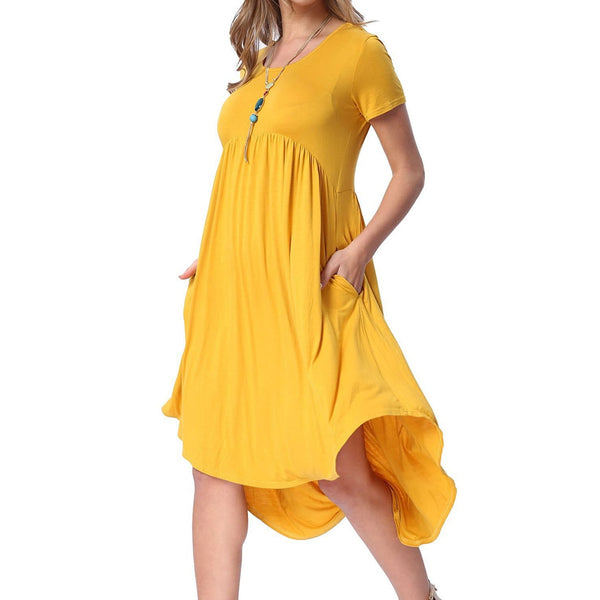 casual swing dress