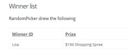 Mothers Day Giveaway Winner Has Been Chosen!
