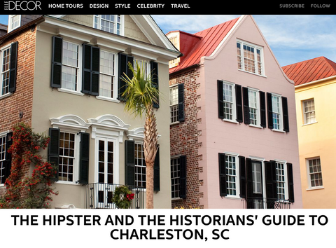 ELLE DECOR Charleston Guide
