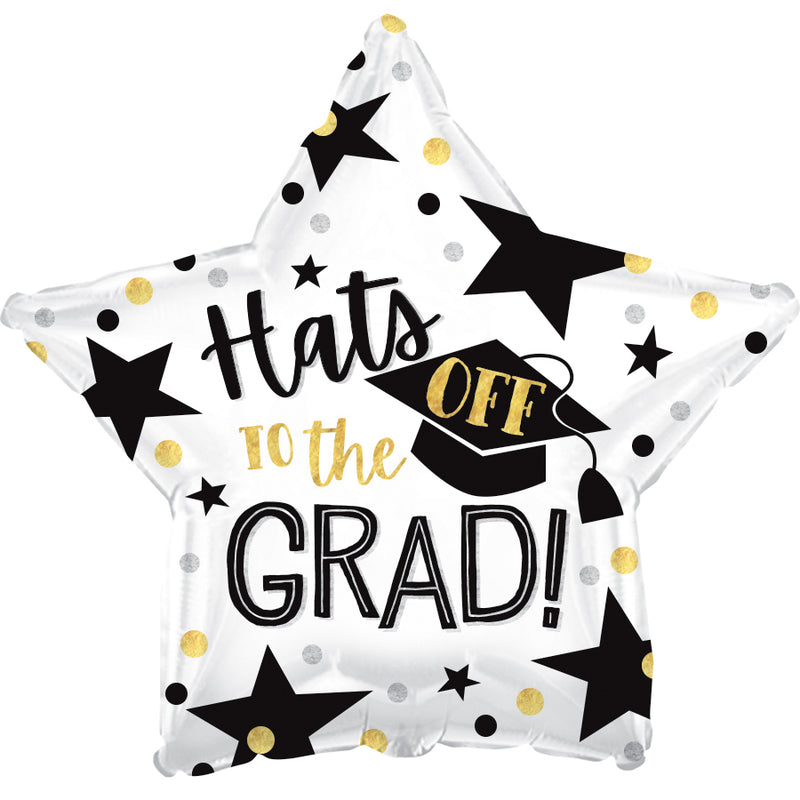 Hats Off Grad CTI Balloons