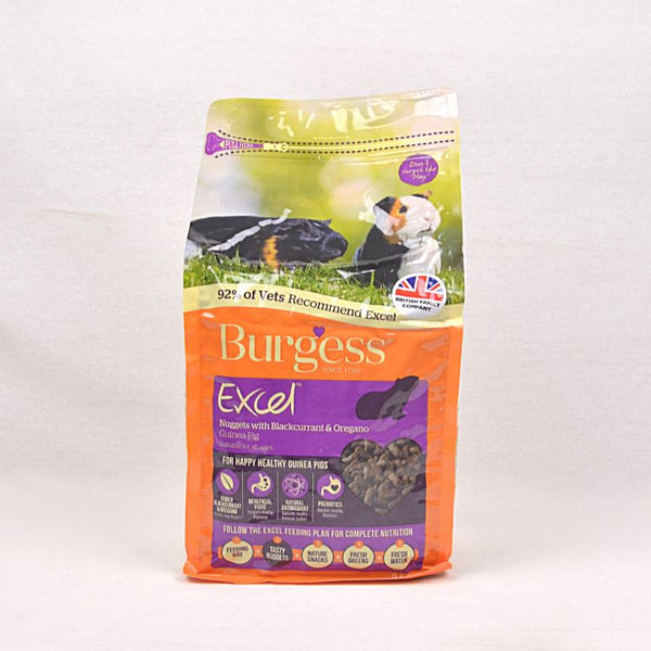 BURGESS Excel Guinea Pig Blackcurrant and Oregano 2kg Small Animal Food Burgess 