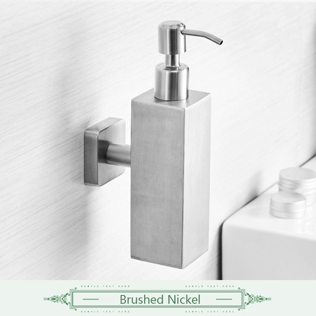 stainless steel soap dispenser pump