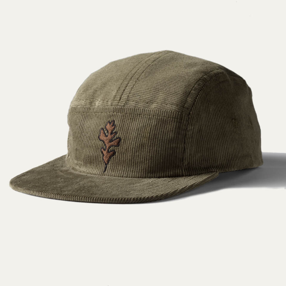 Ginew Crow Wing Waxed Canvas Ball Cap - Golden - Franklin & Poe