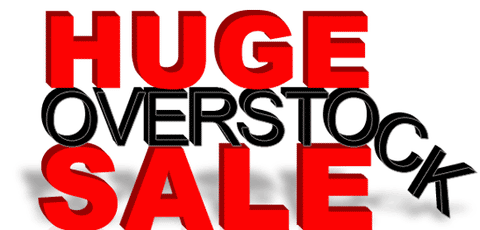 Overstock Items Sale