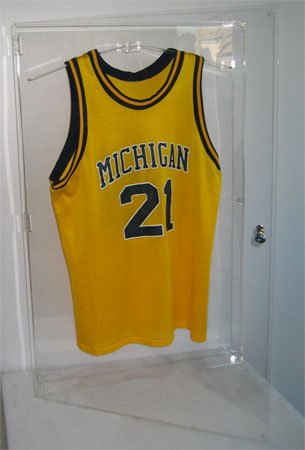 basketball jersey display case