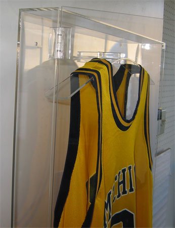 basketball jersey display