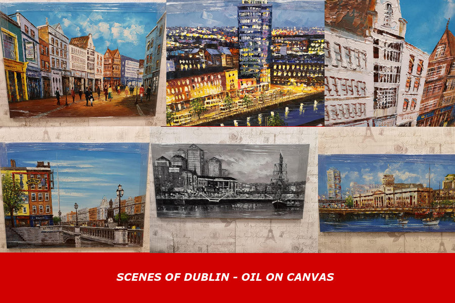 Oil on Canvas Murals at Wigoders Homestyle Dublin