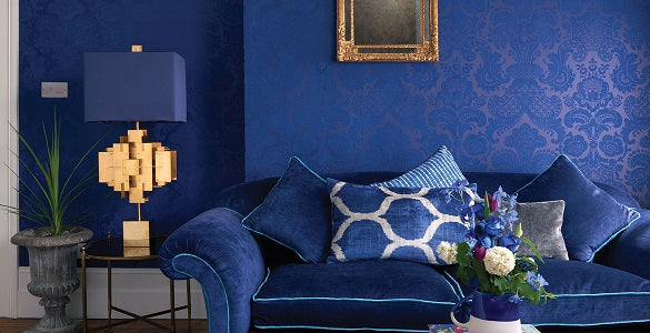  Mariinsky Damask Wallpaper from Cole & Son, available to order from Wigoders Homestyle. 