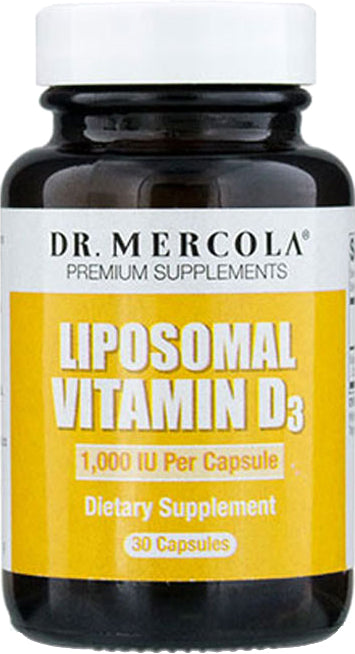 Liposomal Vitamin D3, 1000 IU per Capsule, 30 Capsules