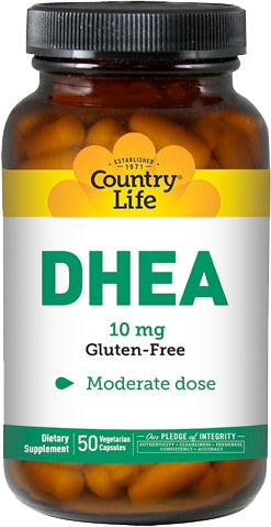 DHEA 10 mg, 50 Vegetarian Capsules