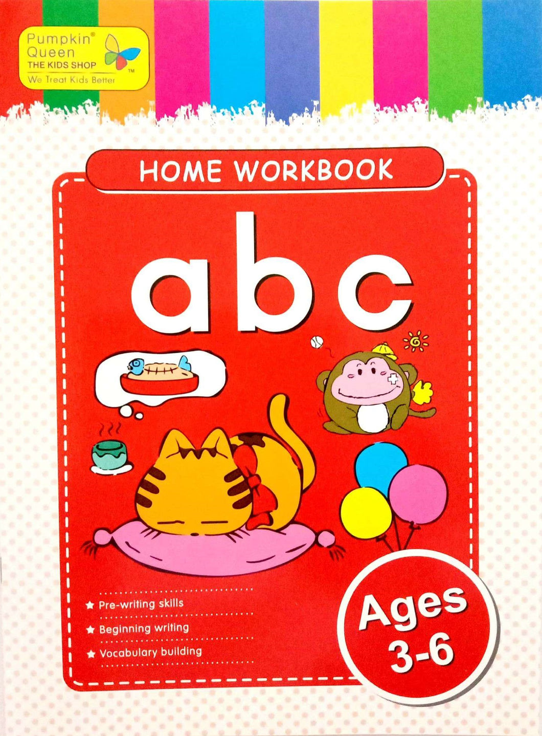 pumpkin queen home workbook lower case alphabet letters abc little online shop 