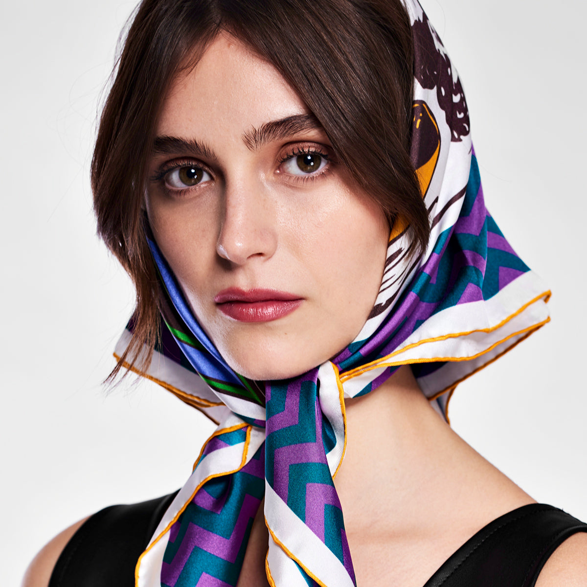 Clio silk scarf - OREQUO