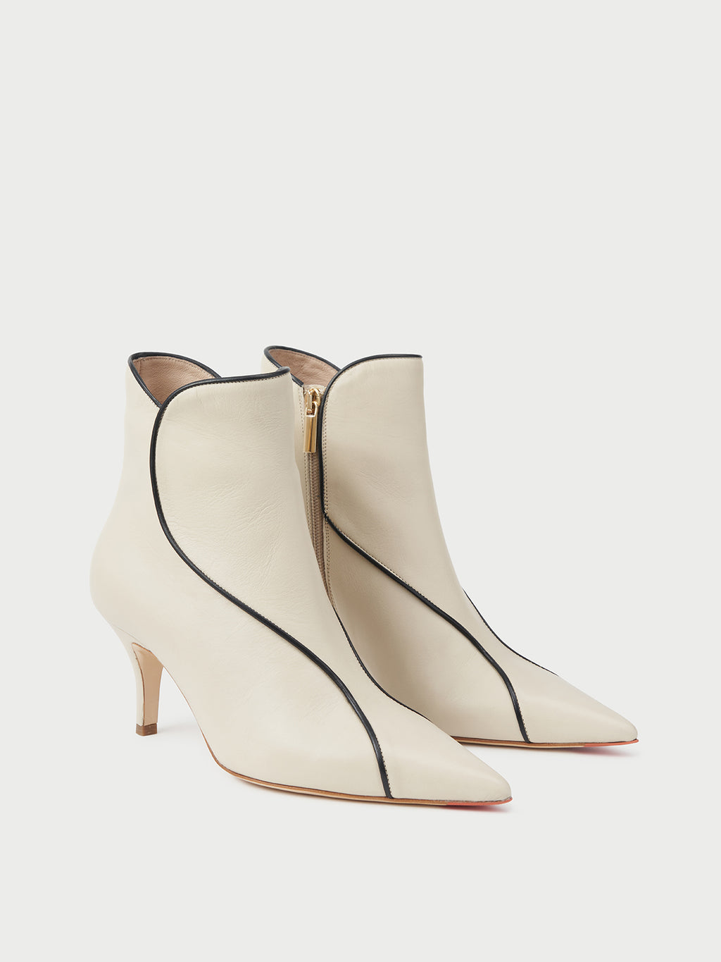 Fiona Boots Ivory - Best Handmade Italian Boots | Mavette