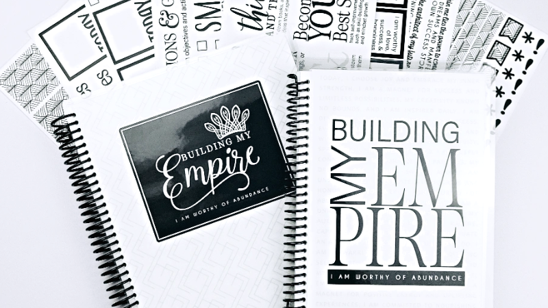 Unveiling the Build My Empire Journaling Notebooks - Join Our Live Event  Tonight! – Stickers By Rhonda
