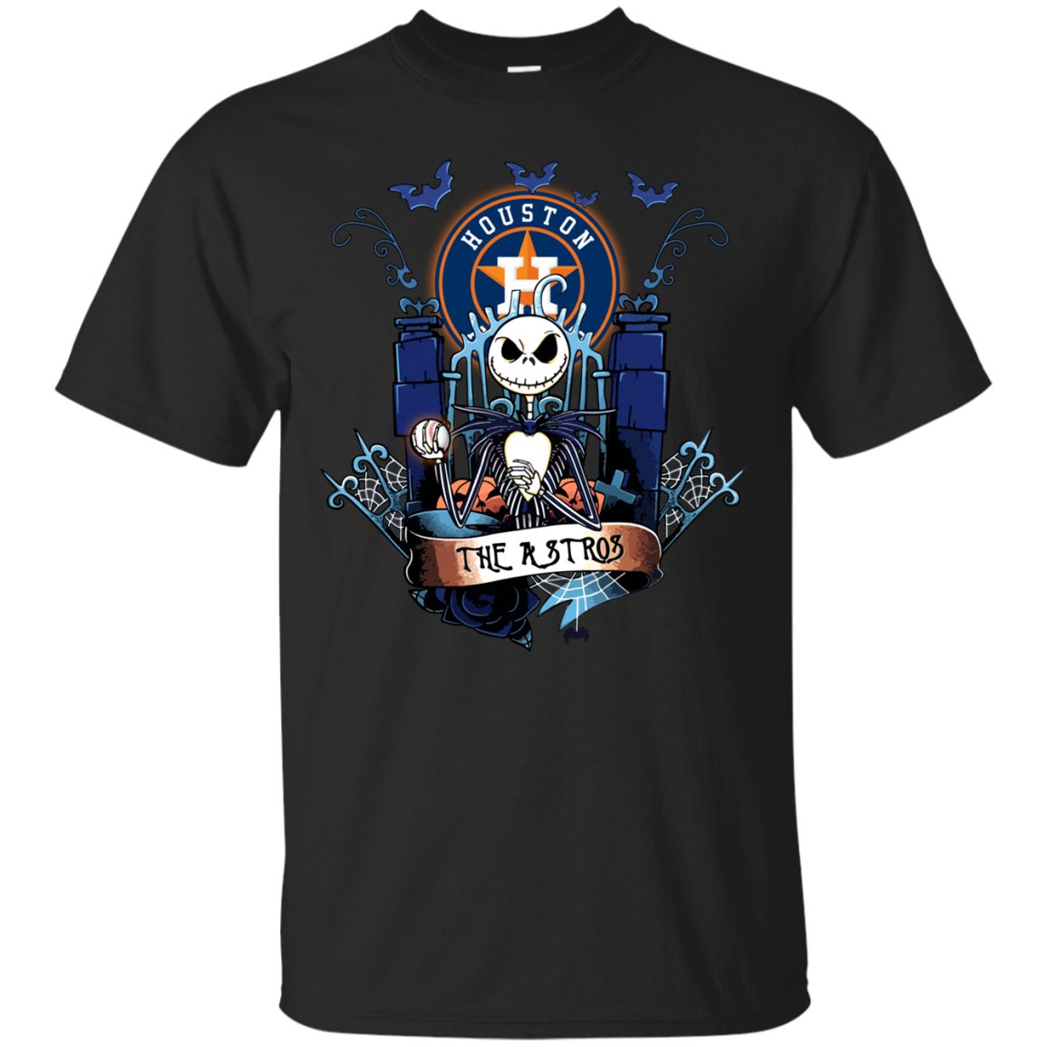 Houston Astros Halloween The Nightmare Before Christmas Shirts