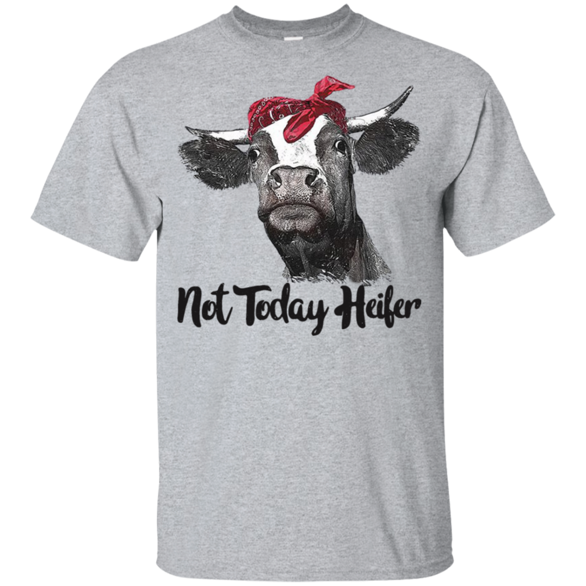 Not Today Heifer Shirt Cow Lover Funny T-shirt For - Shirt