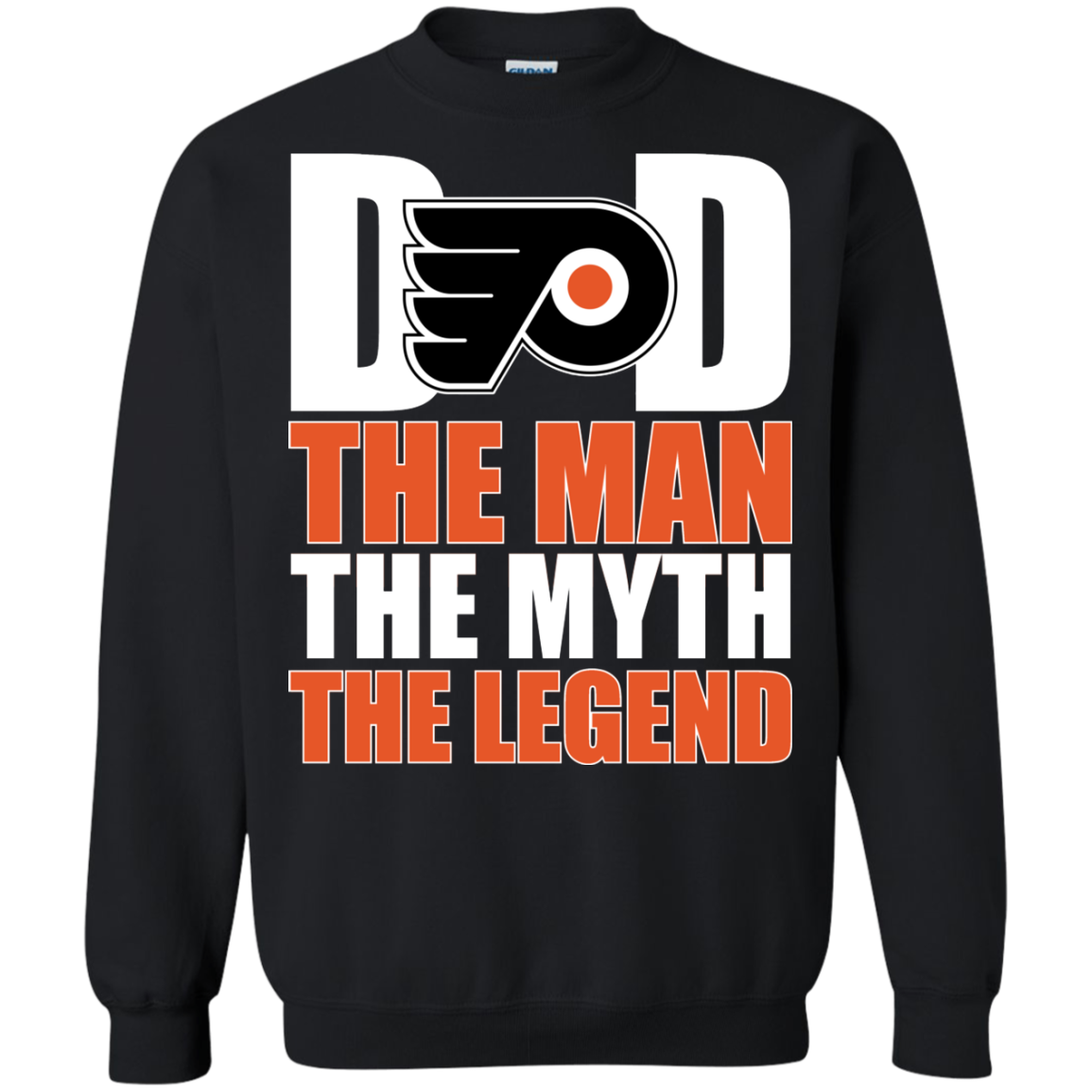 Philadelphia Flyers Hockey Dad The Man The Myth The Legend Shirt