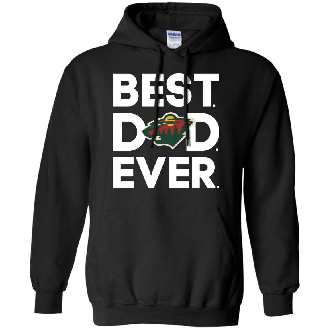 Minnesota Wild - Best Dad Ever T-shirt 