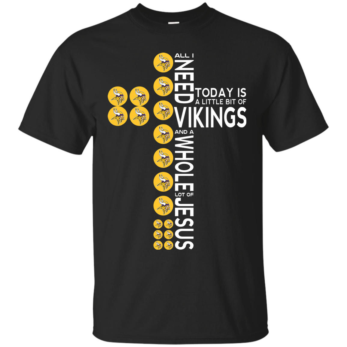 Shirt For Minnesota Vikings And Jesus Fans T-shirt