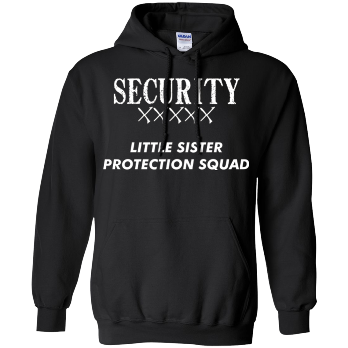 Big Brother Gift Ideas Little Sister Protection Squad Shirt