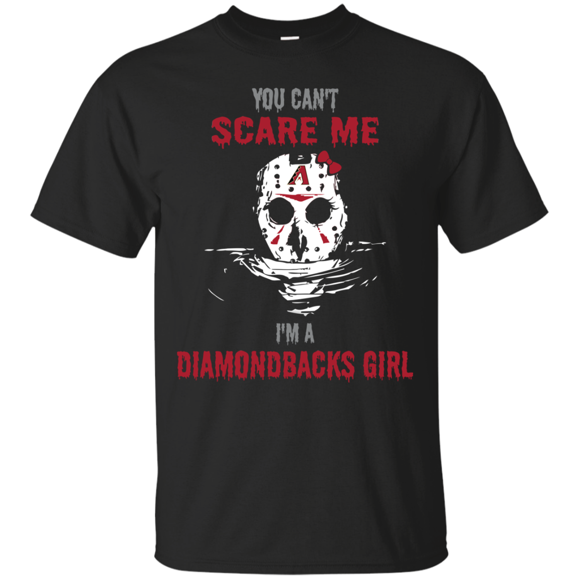 Shirt For Jason Voorhees & Arizona-diamondbacks Girl Fans T-shirt