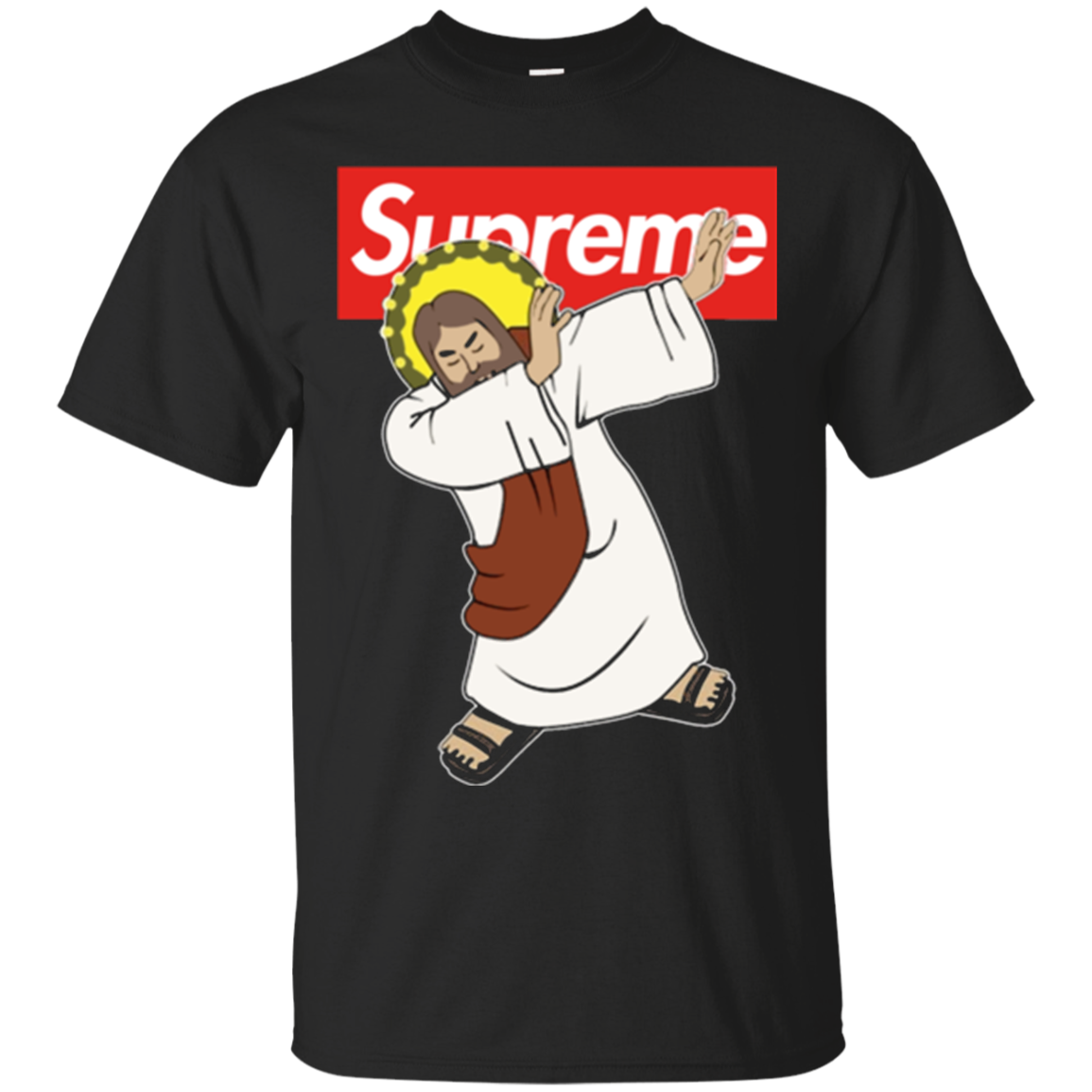 Esus Dabbing With Supreme Funny Shirt