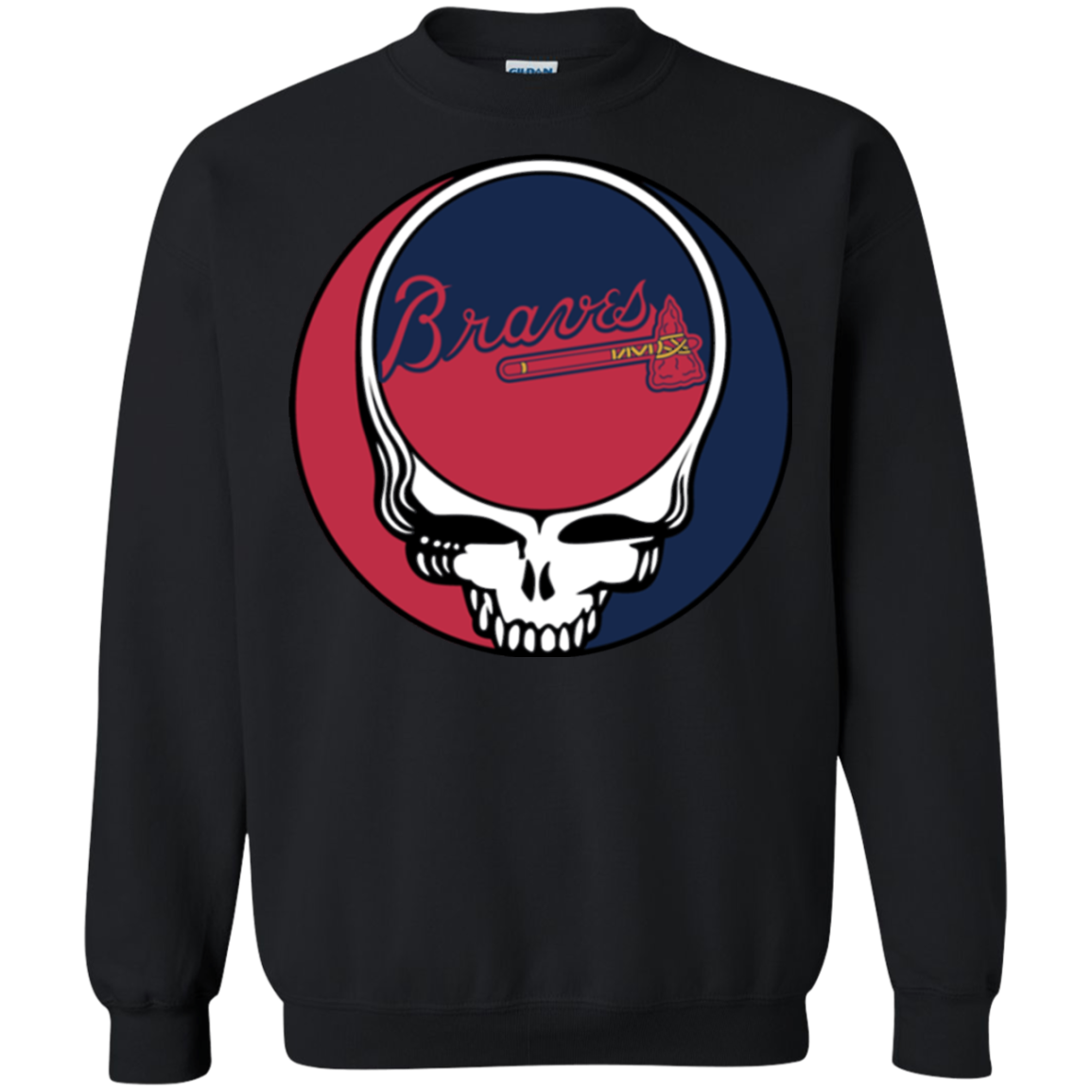 Atlanta Braves Grateful Dead Steal Your Face Shirt - High-Quality