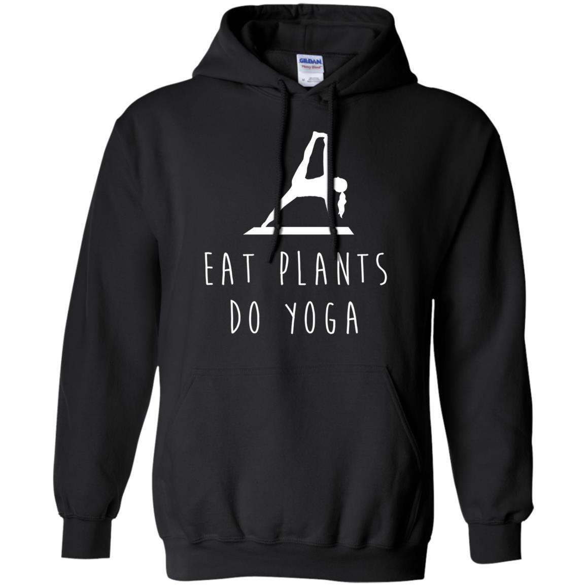Funny Cute Yoga, Eat Plants Do Yoga Gift T Shirt