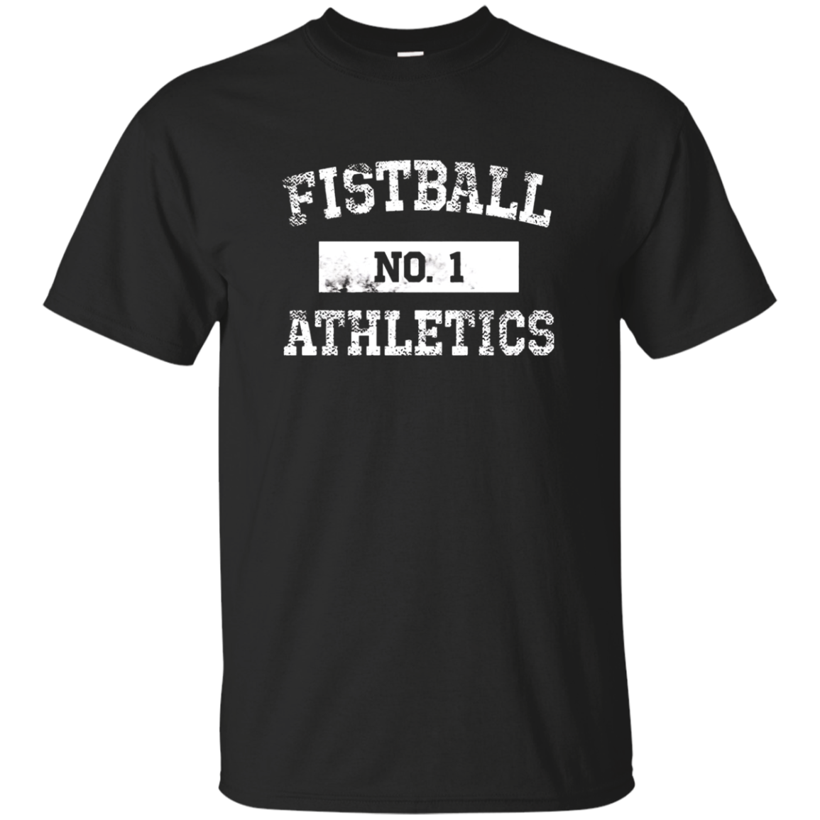 Fistball Athletics No. 1 T Shirt Distressed