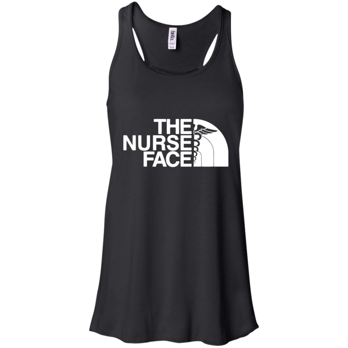 The North Face Mashup The Nurse Face Racerback Tank Shirts