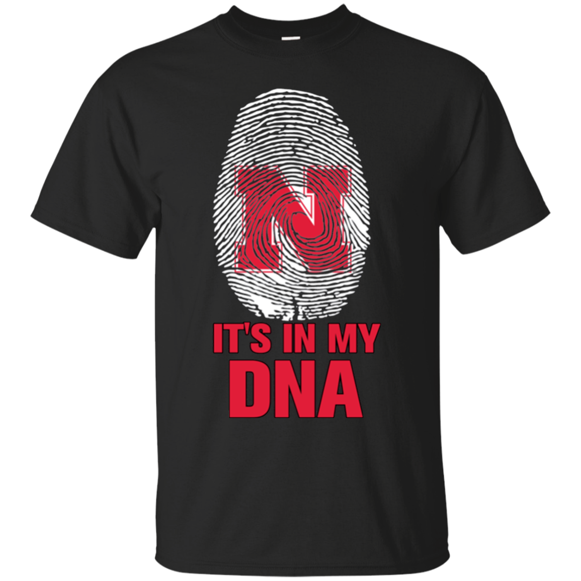 Nebraska Cornhuskers Football It Is In My Dna T - Shirt For 