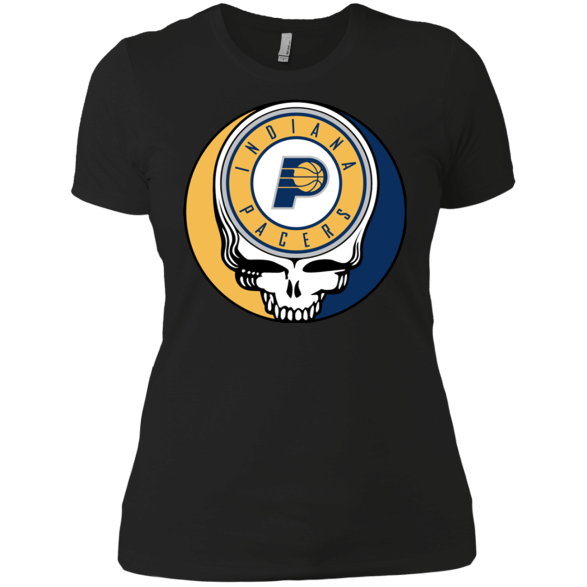 Indiana Pacers Basketball Grateful Dead Steal Your Face T-shirt For 