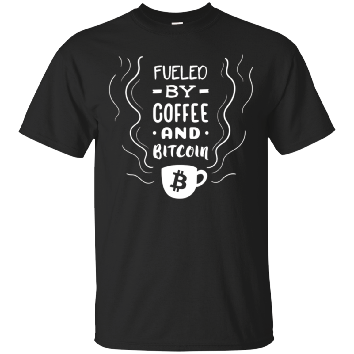 Bitcoin Coffee Shirt For Coffee Lovers