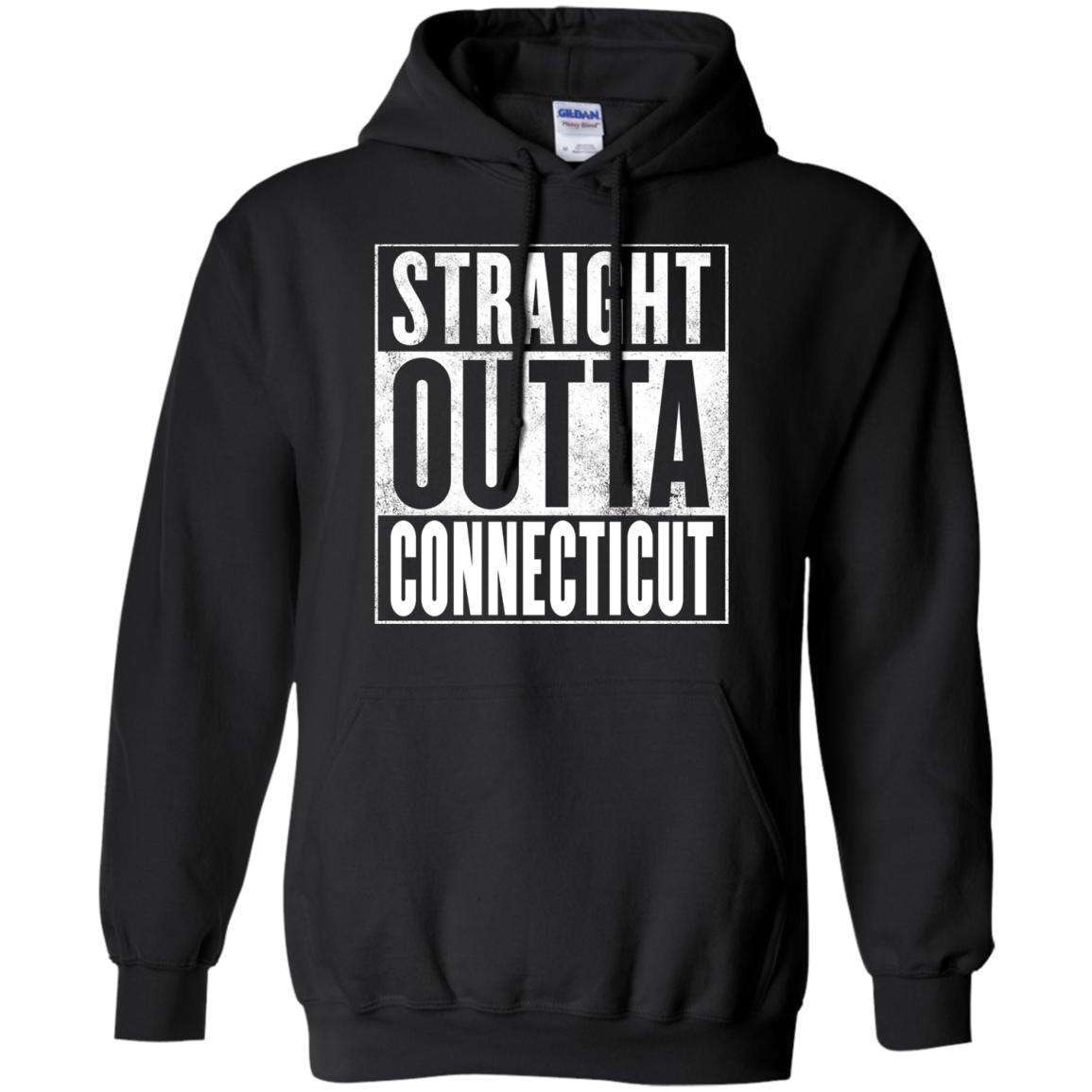 Connecticut T-shirt - Straight Outta Connecticut Shirt