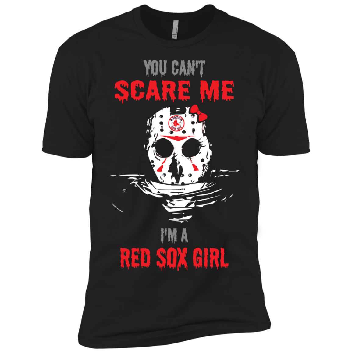 Shirt For Jason Voorhees & Boston-red-sox Girl Fans Short Sleeve T-shirt