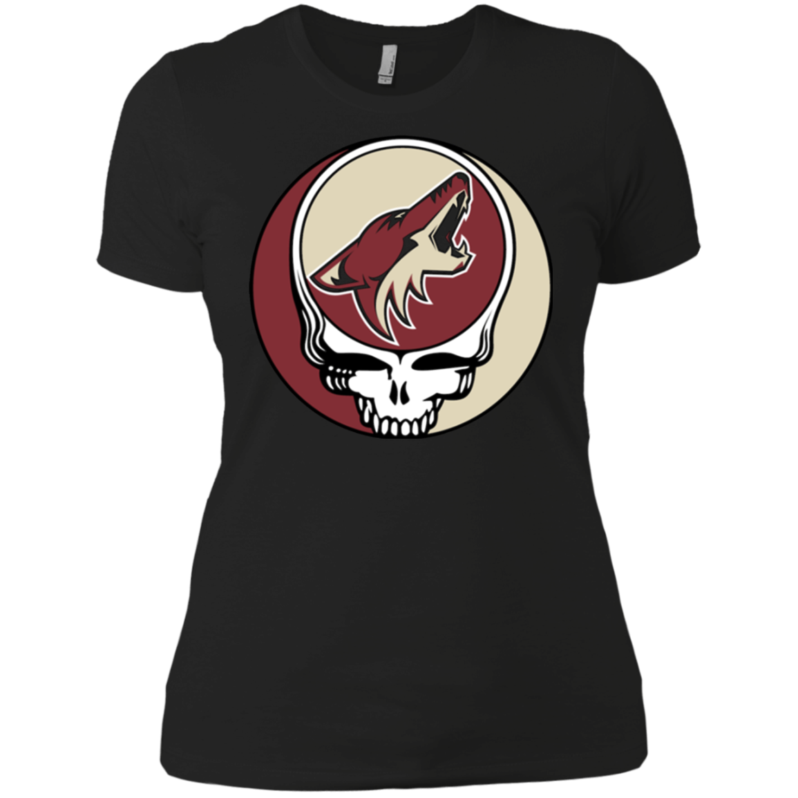 Arizona Coyotes Hockey Grateful Dead Steal Your Face T-shirt For 