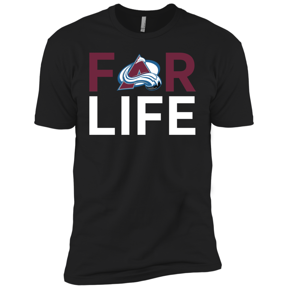 Colorado Avalanche For Life Shirt For Fans Short Sleeve T-shirt