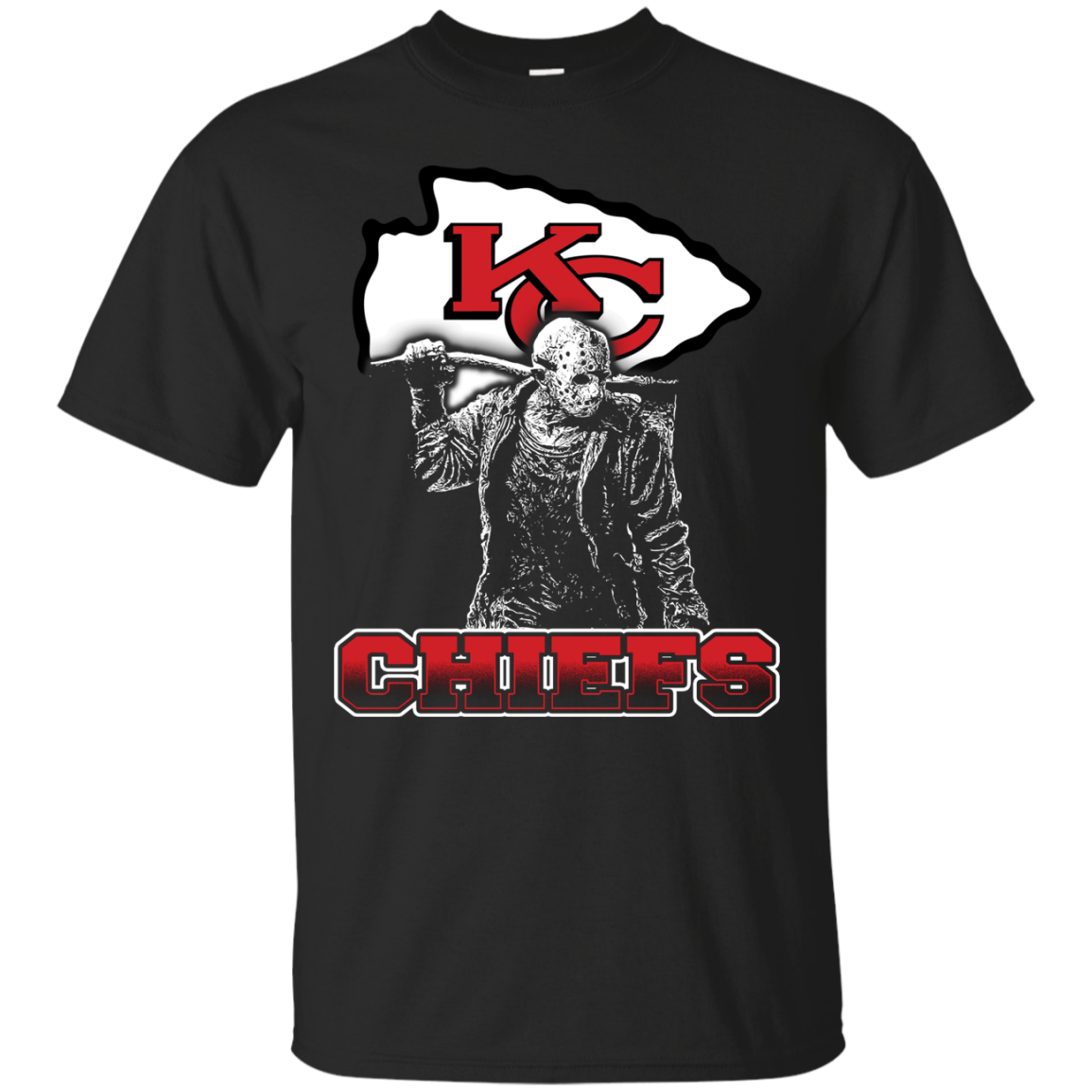 Shirt For Jason Voorhees & Kansas-city-chiefs Fans T-shirt