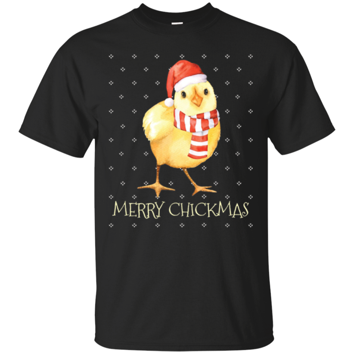 Christmas Chicken T Shirt | Merry Chickmas Gift