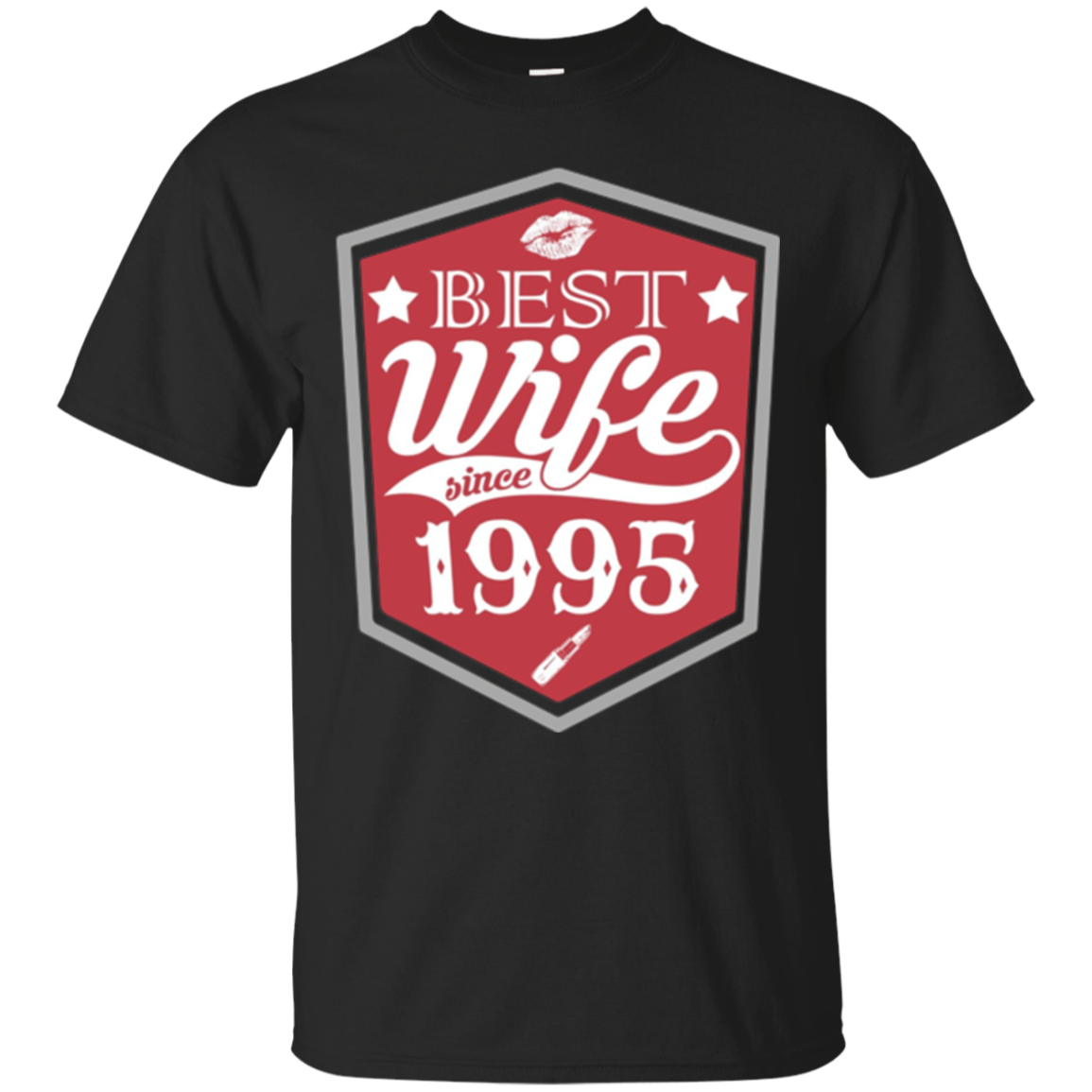 22nd Wedding Anniversary Gifts 22 Best Wife Since 1995 Shirts