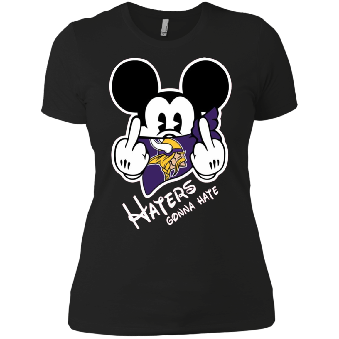 Nfl Mickey Team Minnesota Vikings Haters Gonna Hate T Shirts