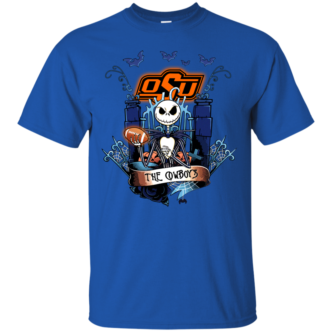 Oklahoma State Cow Halloween The Nightmare Before Christmas Shirts